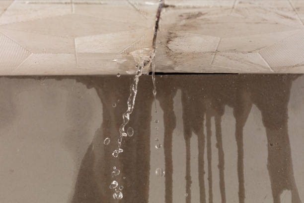 Professional Burst Pipe Cleanup technician working in Enon, OH